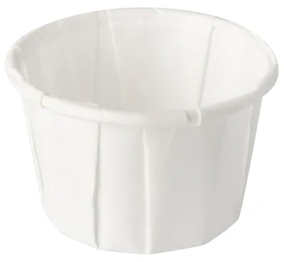 Produktbild von 500x Dressingbecher aus Papier - 35 ml weiss