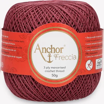 Obrázok produktu pre Anchor Freccia 12 - Jemná bavlnená priadza na filigránske háčkovanie (farba 01019)