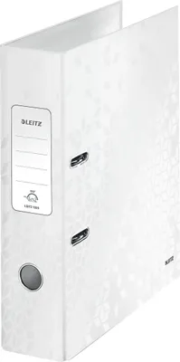 Produktbild von Leitz - Ordner Leitz Wow 180 ° Laminiert 85 mm A4 Weiß | 1 Stück | 10 Stück