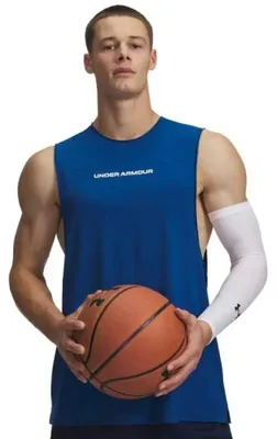 Produktbild von Under Armour Hoops Training ärmelloses T-shirt Blau XL Mann Blau XL