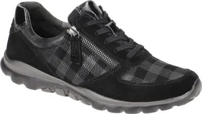 Produktbild von Gabor ROLLINGSOFT Damenschuhe - sportliche Schnür- Halbschuhe schwarz NEU