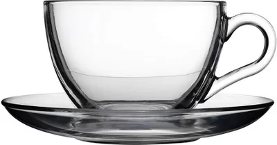 Produktbild von Pasabahce Basic 12tlg. Kaffeetassen Set, Teetassen mit mit Untertassen