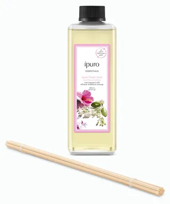Immagine prodotto di ipuro 1010056 ipuro Raumduft-Nachfüller ESSENTIALS flower bowl blumig 500,0 ml, 1 St.