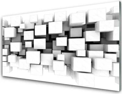 Produktbild von Küchenrückwand aus Glas 100x50cm Spritzschutz Abstrakt Küche