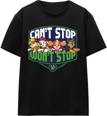 Produktbild von Paw Patrol - "Can't Stop Won't Stop" T-Shirt für Herren/Damen Uni TV15873 (S) (Schwarz)