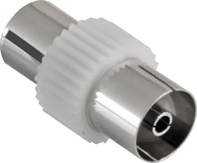 Produktbild von goobay Adapter Koaxial-Buchse auf Koaxial-Buchse
