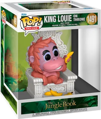 Zdjęcie produktu dla Kolekcjonerska figurka Króla Louie'ego z Księgi Dżungli