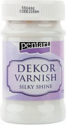Zdjęcie produktu dla Lakier satynowy do farb kredowych Dekor varnish silky shine100ml - Pentart