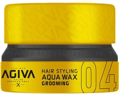 Produktbild von Agiva Styling Hair Wax Aqua Grooming - Yellow 155 ml