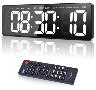 Zdjęcie produktu dla Cyfrowy timer LED do siłowni z odliczaniem i stoperem