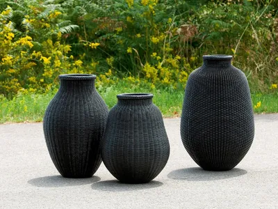 Produktbild von Gilde Vase mit gewebtem Design "Weave" s 52680