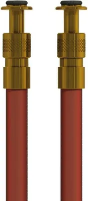 Produktbild von Delabie Kupferrohr unverchromt M10x1AG L385mm, 2 Stück