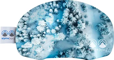 Produktbild von SKIBRILLENSCHUTZ Motiv Luftbild blau
