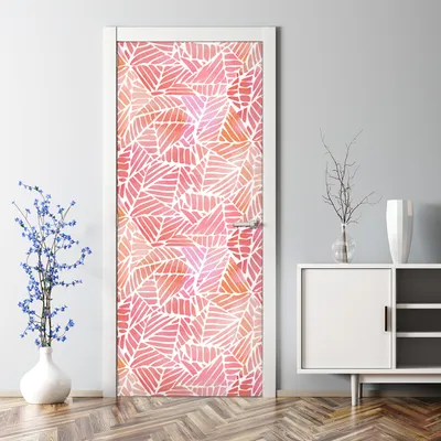 Produktbild von Dekorative Türposter Aufkleber selbstklebend Klebefolie Abstraktion 85 x 200 cm