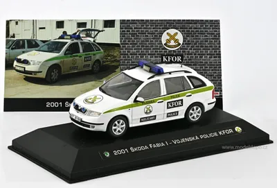 Produktbild von Skoda Fabia I (2001) - Militärpolizei KFOR Modell DEPO/CAL 1:43