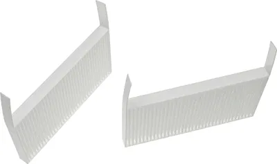 Produktbild von vhbw Filterset Ersatz für Zehnder 527005190 für Lüftungsgerät - Luftfilter G4 / F7 (4 Stück), 19 x 10 x 3 cm, Weiß