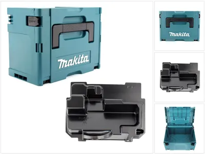 Obrázek produktu pro Systémový kufr Makita MAKPAC 3 + vložka pro Makita BSS / DSS 610