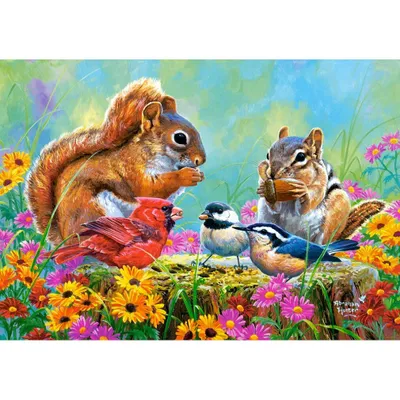 Produktbild von CASTORLAND Puzzle Snack Time 500 Teile