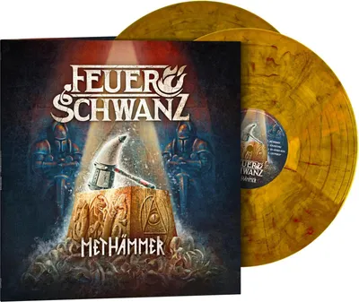 Obrázek produktu pro Feuerschwanz: Methämmer (180g) (Limited Numbered Edition) (Gold Nugget Vinyl)