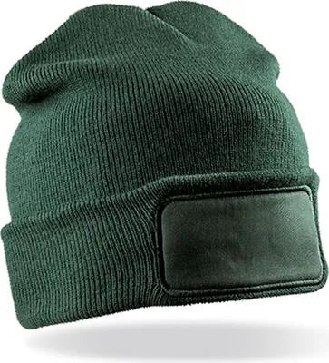 Produktbild von Result Winter Essentials RC027X | Double Knit Printers Beanie - Farbe: Bottle - Größe: One Size