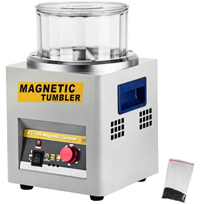 Magnetische Poliermaschine 180 mm, 2000 U/min, bidirektional, für Schmuck
