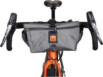 Produktbild von Woho X-Touring Add-On Pack Dry Lenkertasche Honeycomb Iron Grey 3 L