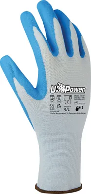 Produktbild von U-Power Pika Safety Arbeitshandschuhe Polyester Touchscreen Grau 7/S