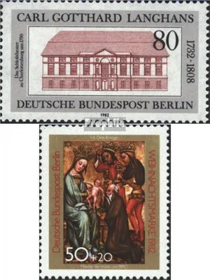 Produktbild von Briefmarken Berlin (West) 1982 Mi 684,688 (kompl.Ausg.) postfrisch Langhans