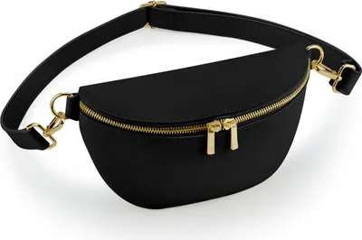 Image de BagBase BG766 | Boutique Waist Bag Sac de ceinture - Couleur : Noir - Taille : 24 x 14 x 6 cm