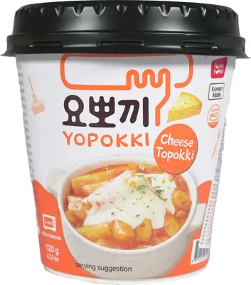 Immagine prodotto di Yopokki Tteokbokki Cup al formaggio 120 g
