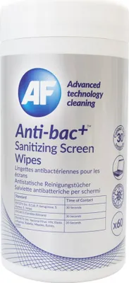 Immagine prodotto di AF International ABSCRW60T AF International Anti-bac+ Desinfektionstücher 60 Tücher