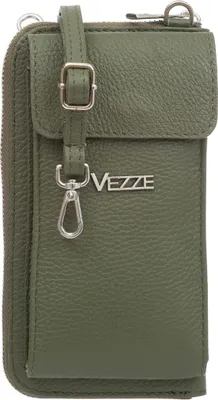 Produktbild von Vezze Felicita Leder-Handytasche Oliv