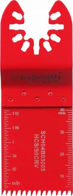 Produktbild von Schmith Tauchsägeblatt Holz grob 34x40mm 50CRV Säbelsägeblätter Stichsägeblatt Multitool Zubehör Fuchsschwanz Säge Werkzeug Pendelhubsäge Universal