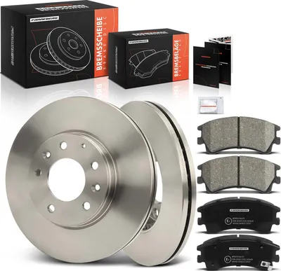 Obrázok produktu pre Frankberg 2x brzdové kotúče 4x brzdové doštičky predná náprava pre Mazda 6 GG 6 Station Wagon GY 6 GG