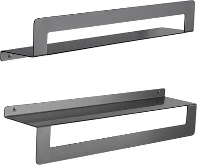 Produktbild von CLEO Ablage( mit )Handtuchhalter 500mm, gun metal