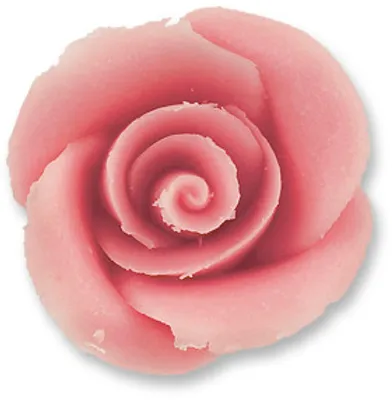 Produktbild von 24 Marzipanrosen, klein, rosa