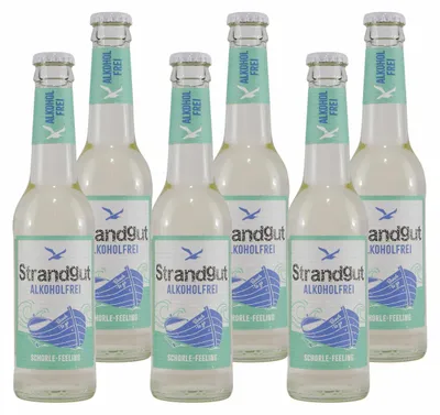Produktbild von Strandgut Weinschorle -alkoholfrei- (12 x 0,275L)