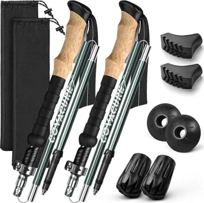 Obrázek produktu pro Hole COVACURE Nordic Walking teleskopické skládací 110-130 cm