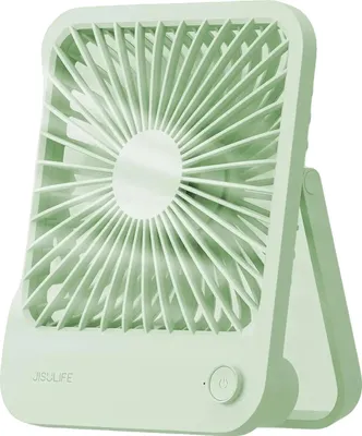 Produktbild von Tischventilator, 180° faltbar, 4-stufig einstellbar, 4500mAh Grün