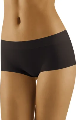 Produktbild von Wolbar Dame Slip Unterhose musterlos Unterwäsche WB435, Schwarz, L-XL