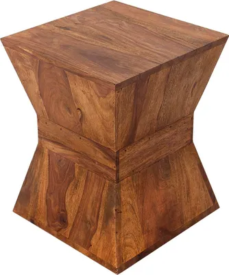Produktbild von Beistelltisch PYRAMID 45cm Sheesham Holz