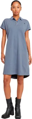Immagine prodotto di G-star Polo dettaglio cuciture abito corto manica corta Blu S Donna Blu S