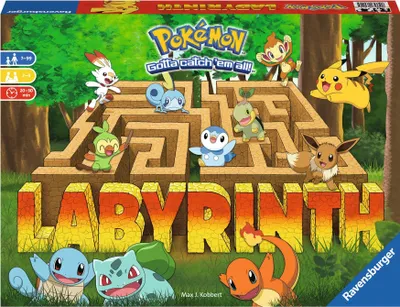Produktbild von Pokémon: Labyrinth - Brettspiel