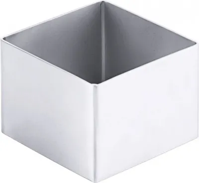 Produktbild von Schaumspeisenform, rechteckig 6 cm x 6 cm
