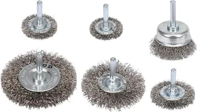 Produktbild von Yato YT-47593, Schleifbürste, Metall, 4500 RPM, 6 Stück(e)