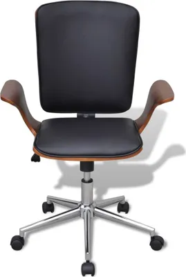 Obrázek produktu pro vidaXL Kancelářská židle otočná Bentwood s čalouněním z umělé kůže