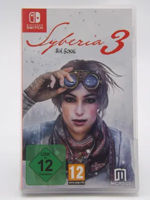 Zdjęcie produktu dla Microids Syberia 3, Nintendo Switch, Powyżej 13 lat, Nośnik fizyczny