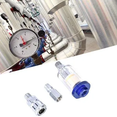 Produktbild von Luftöl-Wasser-Trenner-Filter 1/4" für Druckluftwerkzeuge und Spritzpistolen