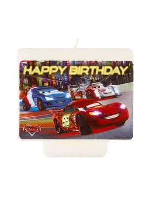 Produktbild von Cars Kerze Partydeko Lizenzware