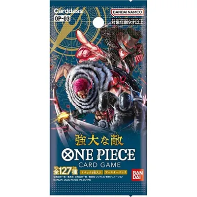 Produktbild von One Piece Card Game Mighty Enemies OP03 Booster Pack - JP
